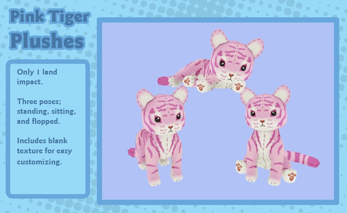 Liminality- Pink Tiger Plushes