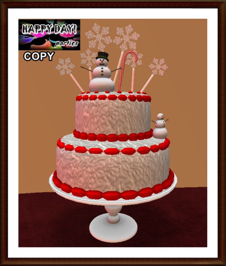 Christmas - Snowman Cake