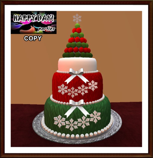 Christmas - Tree Cake