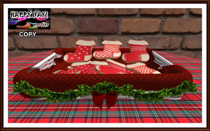 Christmas - Basket Boots Cookies