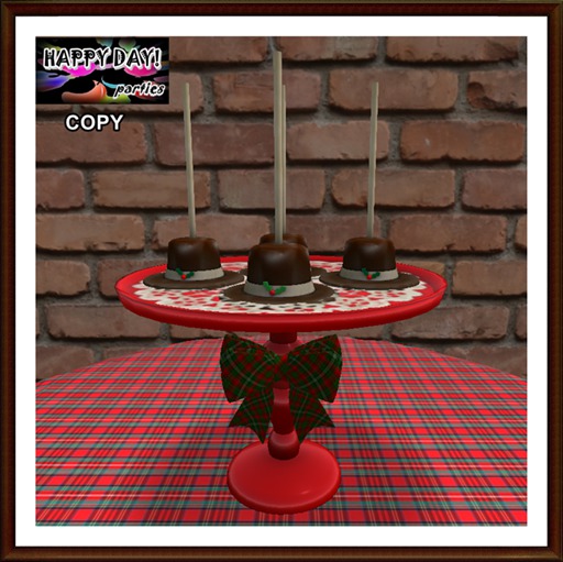 Christmas - Chocolate Hat Stand