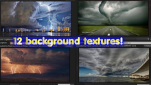 Rain/ Storm Background 1