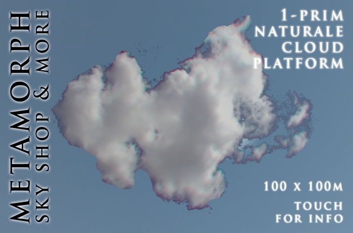 Metamorph 1-Prim Cloud Platform 100 x 100 NATURALE