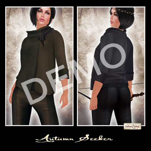 [V/W] DEMO Autumn Seeker - Classic & Mesh Avatars Medieval Fantasy or SCi-Fi Jacket and Pants Outfit