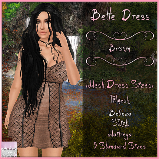 Bette Dress Brown