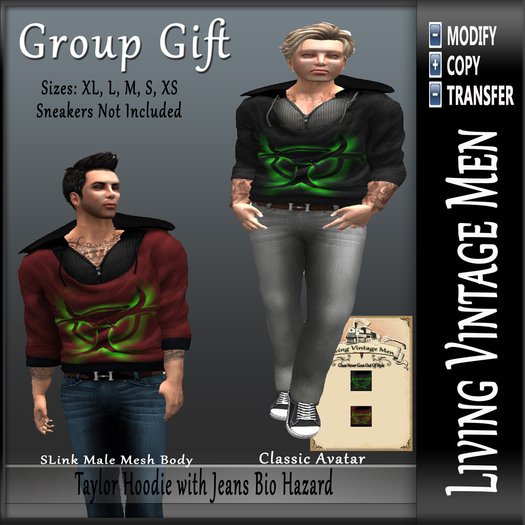 LVM Taylor Hoodie with Jeans Bio Group Gift