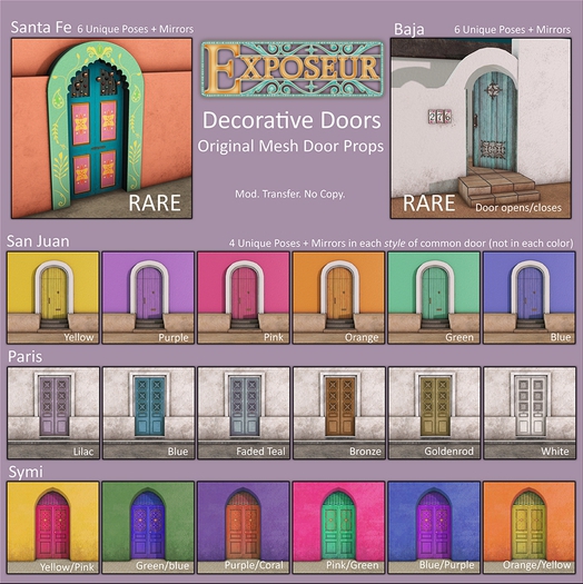 Exposeur - Symi - Green/Blue