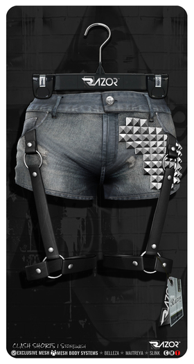 Razor /// Clash Shorts DEMO