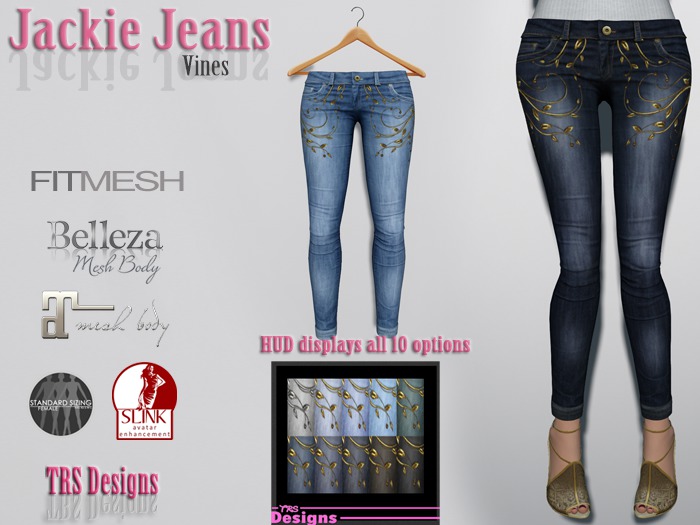 Jackie Jeans Vines With Hud