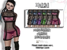 Xara Mesh strap dress ALL COLORS