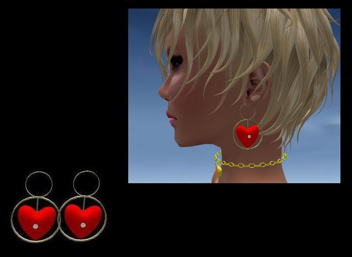 Earring heart