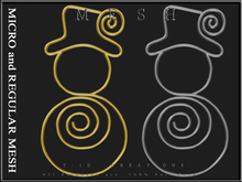 T-3D Creations [ Wire Ornament 04 ] Micro and Regular MESH - Full Perm 