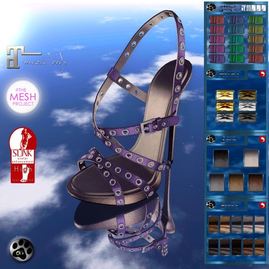 Ch's Merche sandals - Pastel colors