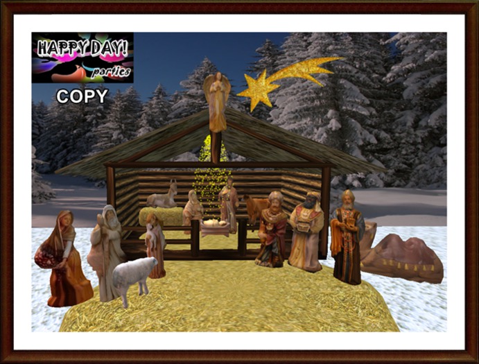 Christmas - Nativity Sculpt with Song
