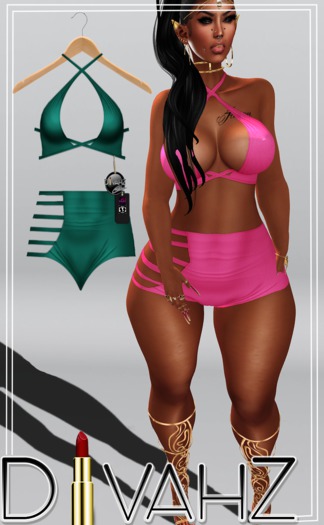 !DC! All Out (Teal) Omega