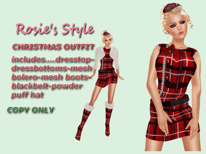 RS*Christmas Outfit (Red)