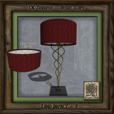 Swirls and Metal Lamp Ap