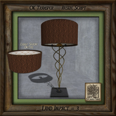 Swirls and Metal Lamp Ak