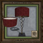 Swirls and Metal Lamp Bp