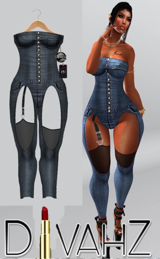 !DC! Full Jean Romper V4 (Omega)