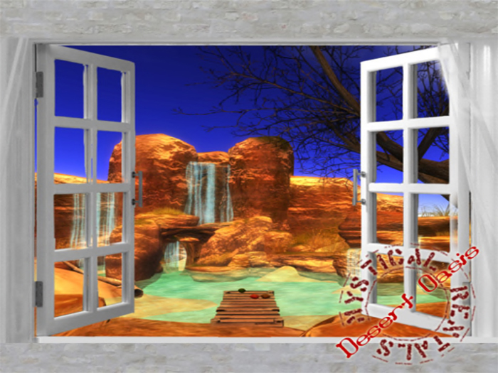  ♦ Desert Oasis ♦ Full Sim Size Landscapes Multiscene Starting at only 980L/weekly - Landscapes by MysticalRentals.com