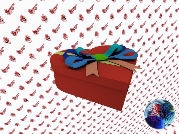 Frosensum ~ Mesh Gift Box [Heart 2] FULL PERM