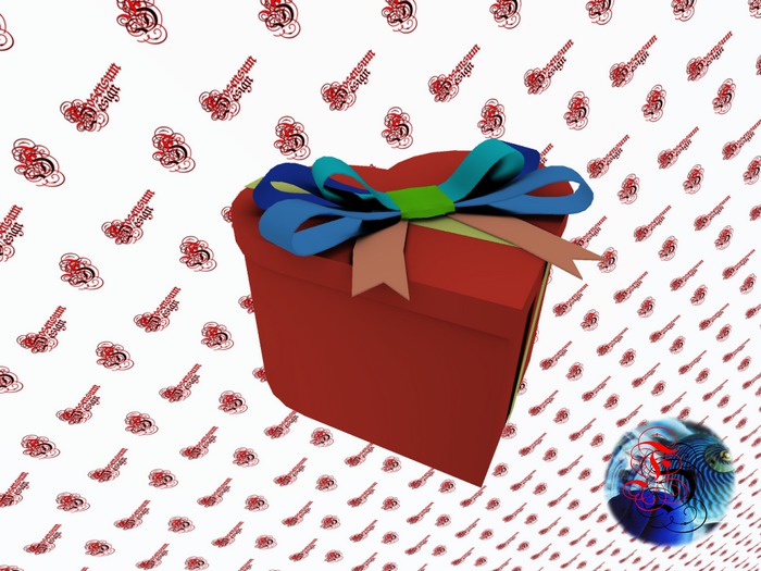 Frosensum ~ Mesh Gift Box [Heart] FULL PERM
