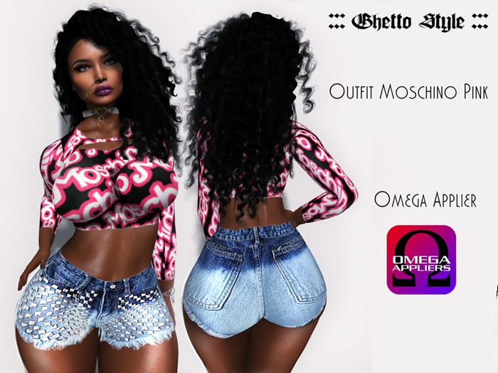 ::: GHETTO STYLE :::  Outfit Moschino pink