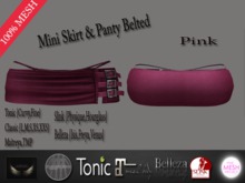 .::Arkan::. Skirt & Panty Belted +Fitted {PINK}