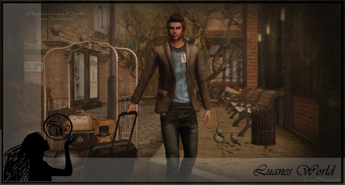 :LW: Poses - A way of Travel, single male pose