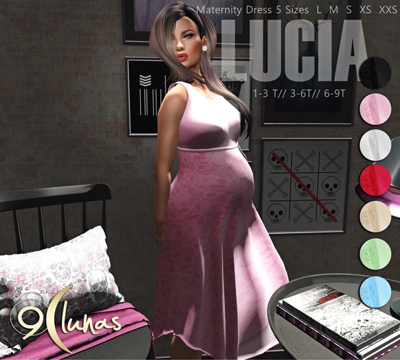 *9 Lunas* Lucia MaternityDress