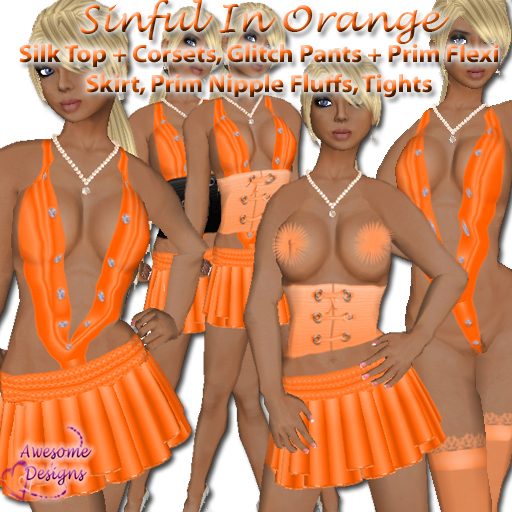 *Awesome Designs Sinful In Orange