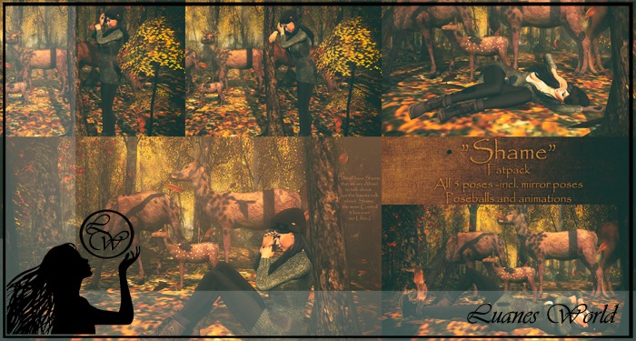 :LW: Poses - Shame fatpack
