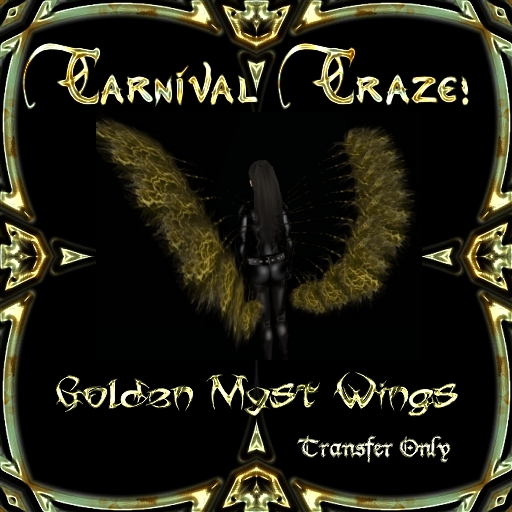~BLD~ Carnival Craze! Golden Myst Wings 
