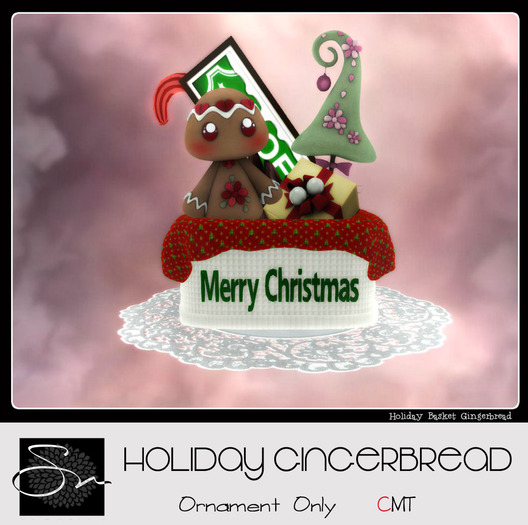 **SN~ Holiday Gingerbread Basket