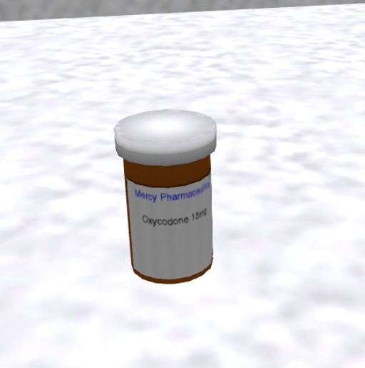 Pill Bottle (Pain Prescription 25 ct) Boxed