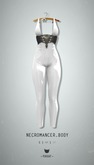 -Pixicat- Necromancer Body (White)