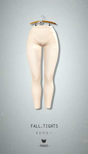 -Pixicat- Fall.Tights (Cream)