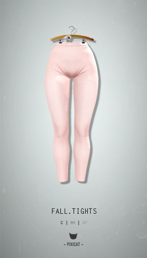 -Pixicat- Fall Tights (Pink)