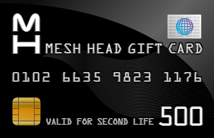 Mesh Head - 500L Gift Card