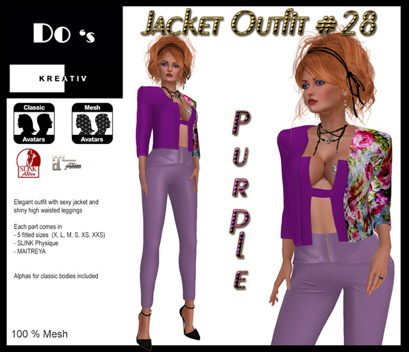 .:Do's:. Jacket-Outfit #28  PURPLE