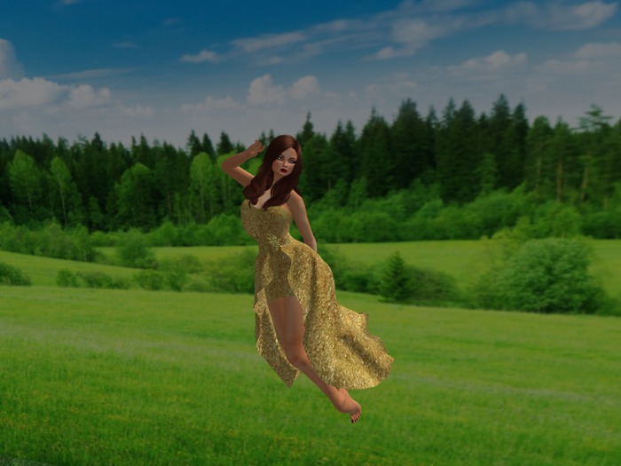 Mesh Dress Queen