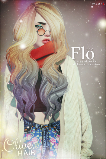.Olive. the Flo Hair - FATPACK [Wear Me]