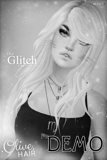 .Olive. the Glitch Hair DEMO