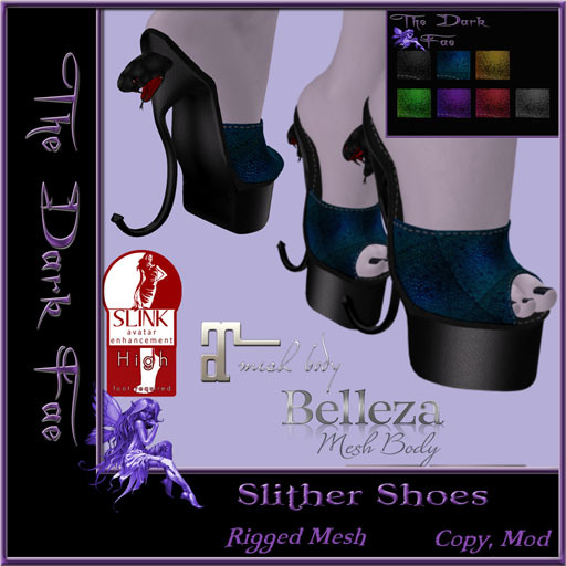 The Dark Fae's Slither Shoes
