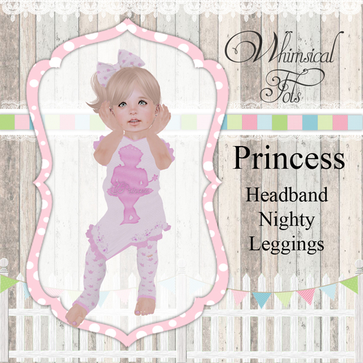 {WT} TD Lil Princess Pjs