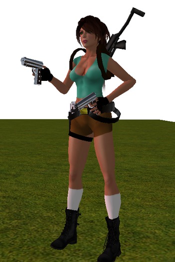 [KaToX] Lara Croft's guns