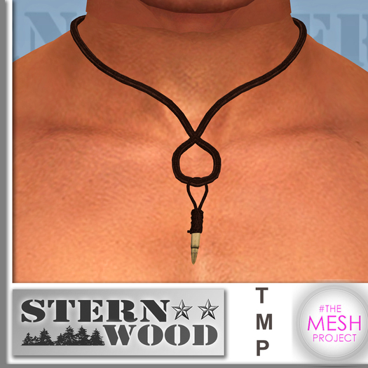 {JS} TMP Cord Necklace - Bullet