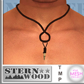 {JS} TMP Cord Necklace - Bullet