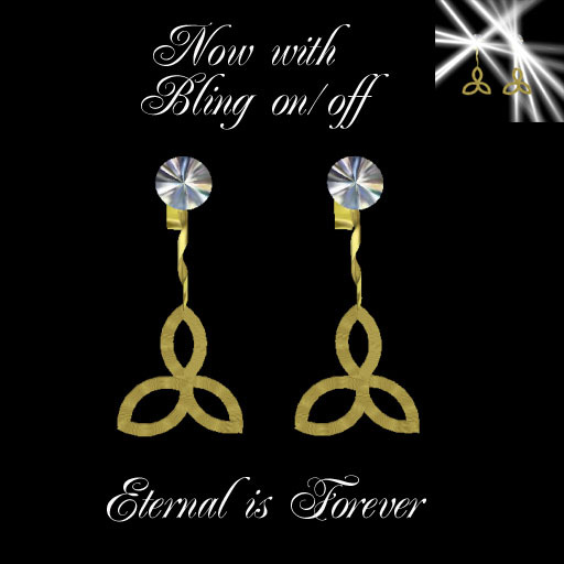 DD Celtic Eternal Earrings BOXED